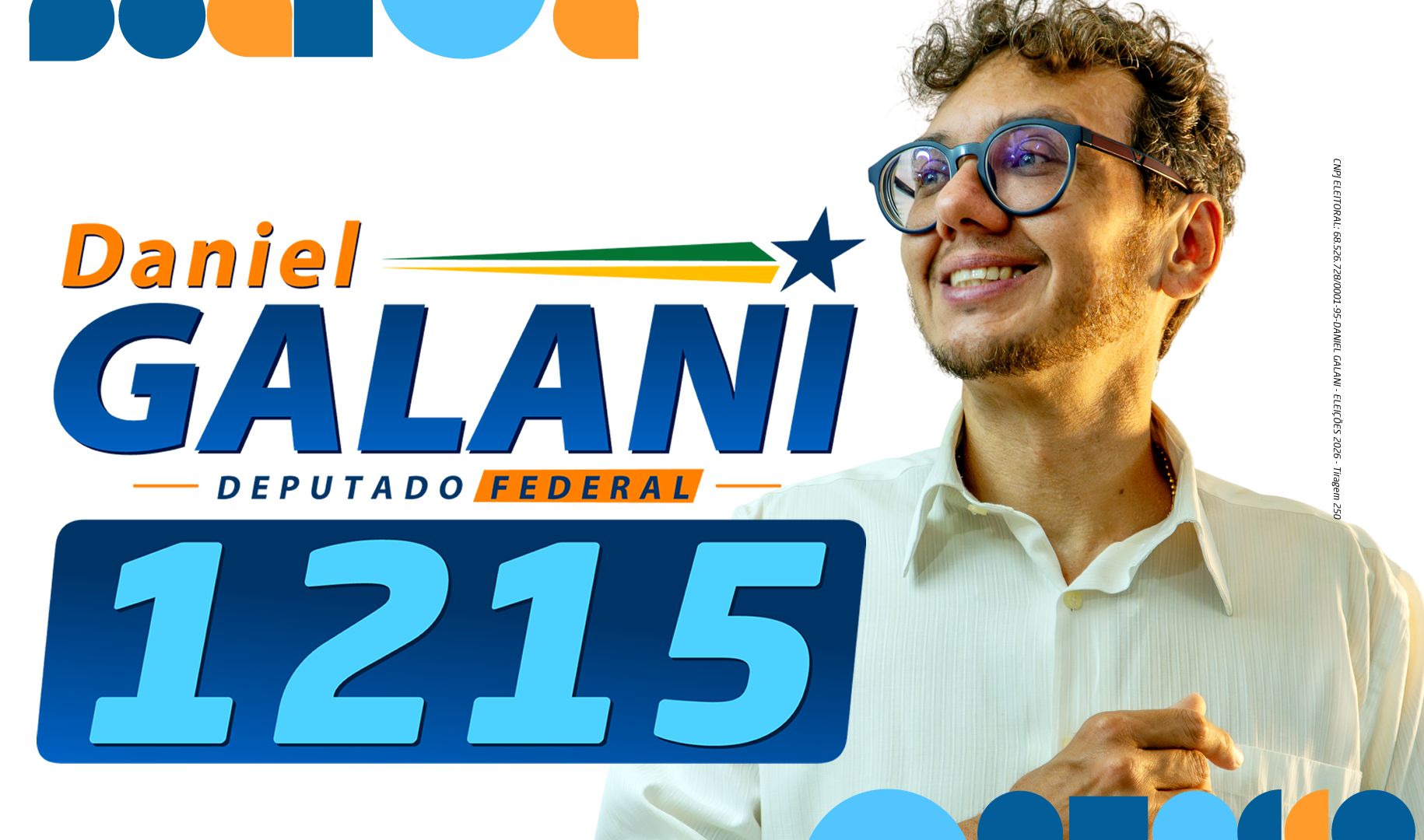 Daniel Galani 1215 - Deputado Federal